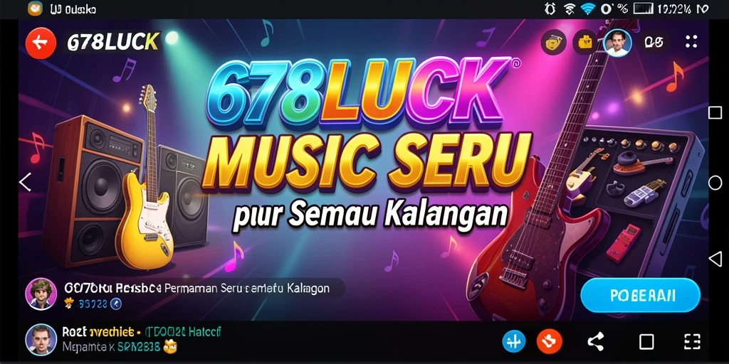 Gameplay menarik dari 678LUCK dengan berbagai pilihan musik.