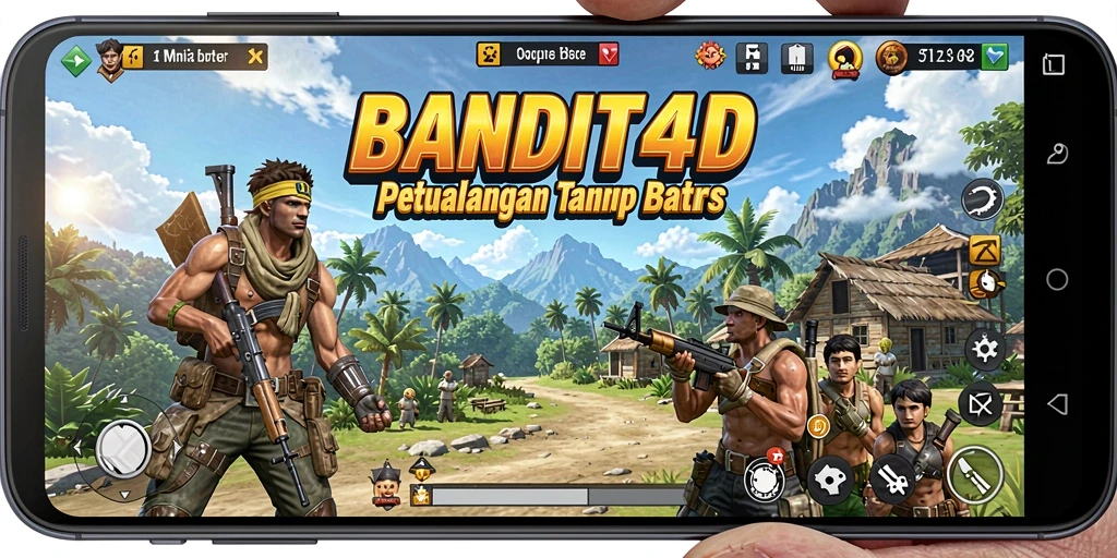 Gameplay BANDIT4D menunjukkan kebebasan dalam eksplorasi Open World.