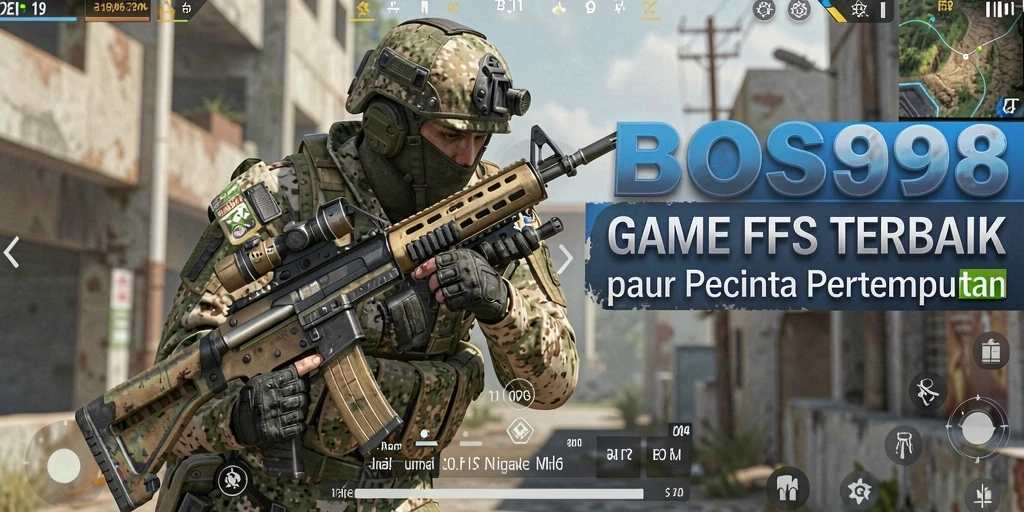 Tampilan menegangkan dari gameplay pertempuran BOS898.