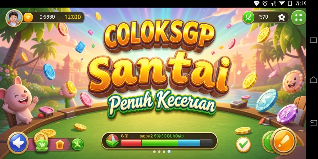 Tampilan menarik dari gameplay COLOKSGP yang menghibur.