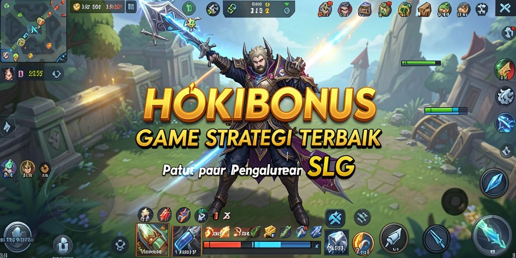 Tampilan gameplay HOKIBONUS dengan pertarungan strategi yang mendebarkan.