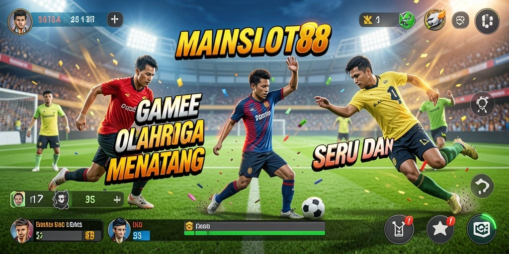 Tampilan gameplay menarik di MAINSLOT88 dengan atmosfer olahraga yang memukau.
