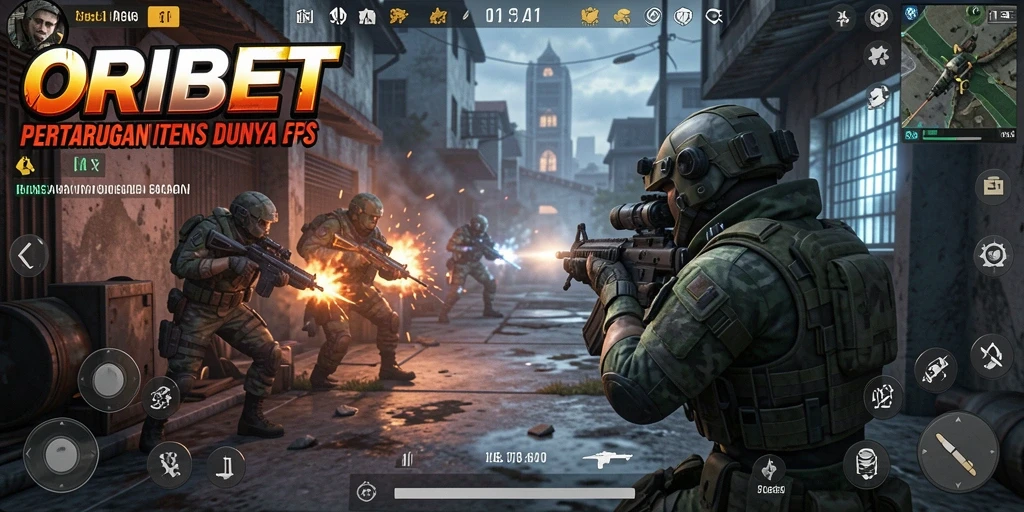 Gameplay intens ORIBET dengan grafis menawan dan aksi seru.