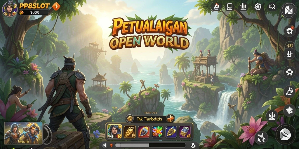 Tampilan gameplay yang mendebarkan dalam dunia Open World.