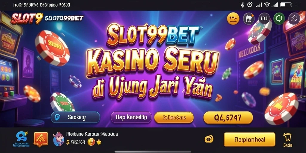 Tampilan permainan yang memukau dan menarik di SLOT99BET.