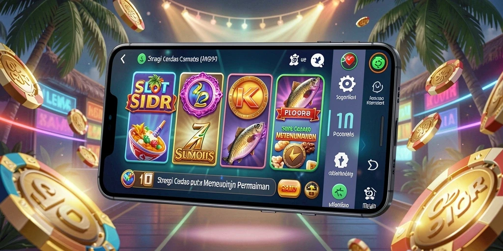 Tampilan gameplay SLOTSIDR yang menantang dan menarik.
