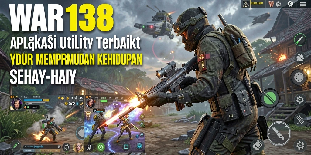 Screenshot WAR138 menampilkan tampilan antarmuka aplikasi Utility yang sederhana dan intuitif.