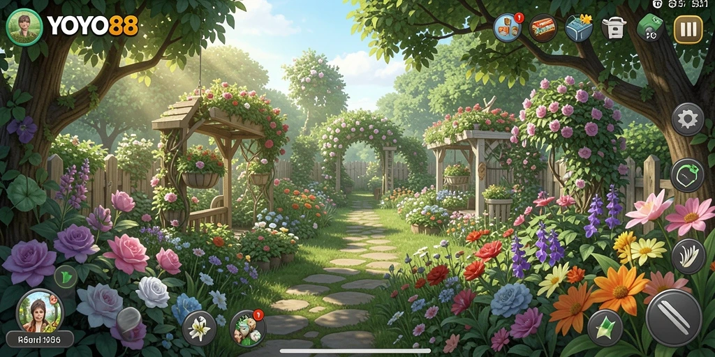 Gameplay bertani yang seru dan interaktif dari YOYO88.