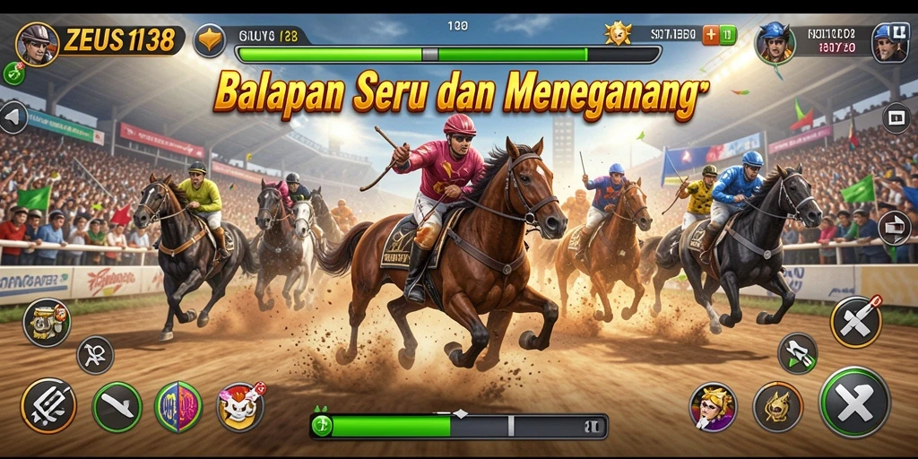 Gameplay seru balapan di ZEUS138 dengan grafis mengagumkan.